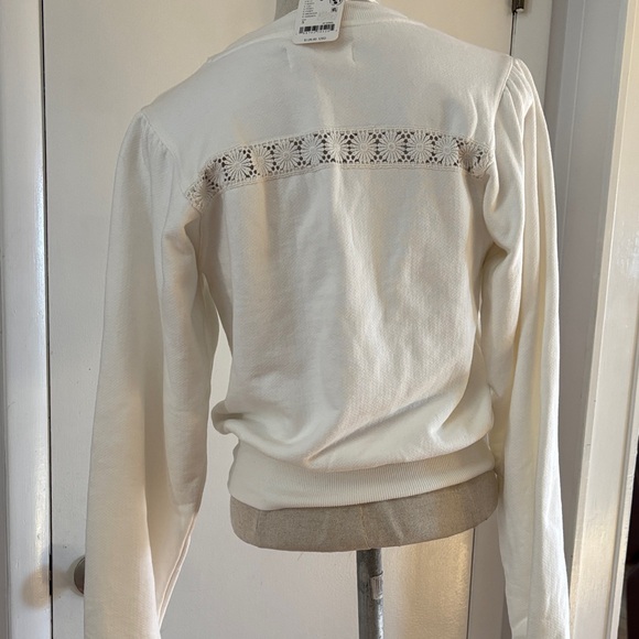 Free People ivory top-NWT-$128 MSRP - Picture 3 of 3